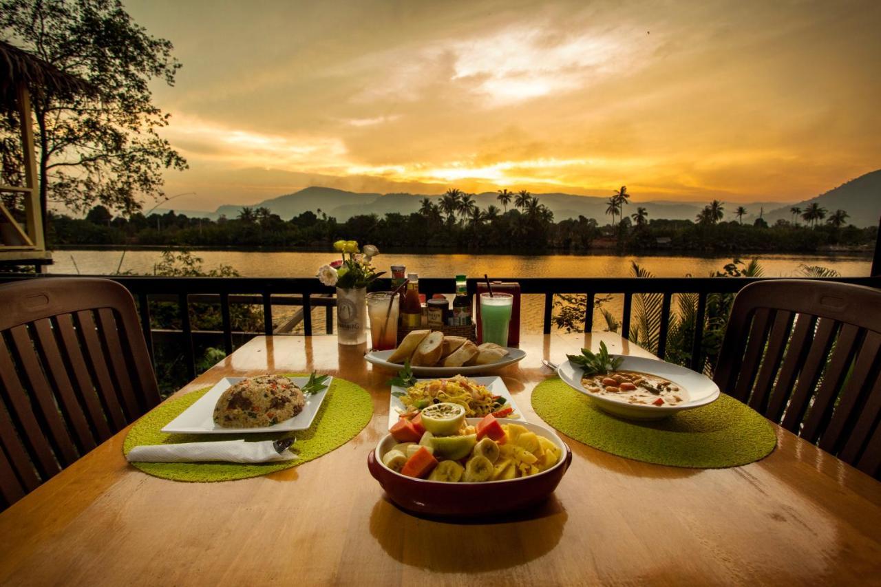 Green Mango Bungalows Kampot Exterior foto
